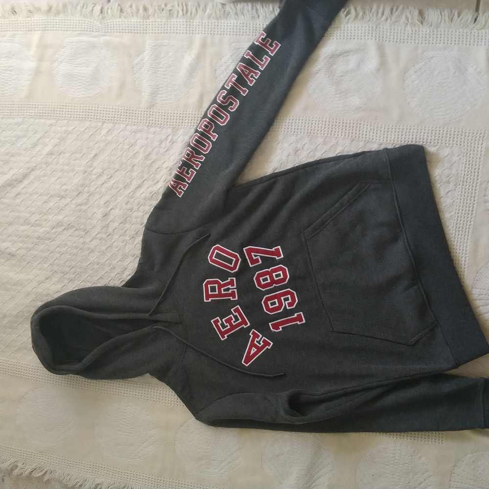 Aeropostale gray hoodie